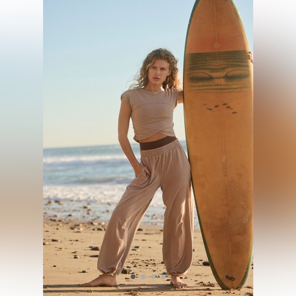 FP movement by free people hit shot crossover set in pumice size M PLEASE READ